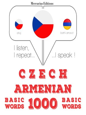 cover image of Čeština--arménština